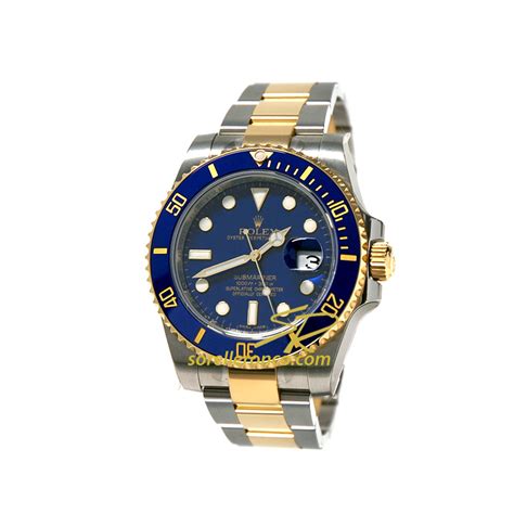 rolex submariner data 116613lb ghiera ceramica quadrante blu|rolex submariner reference.